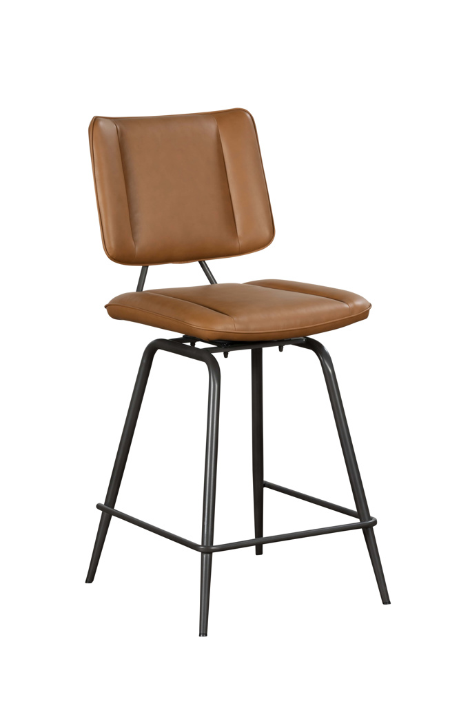 Dion Counter Chair Cognac