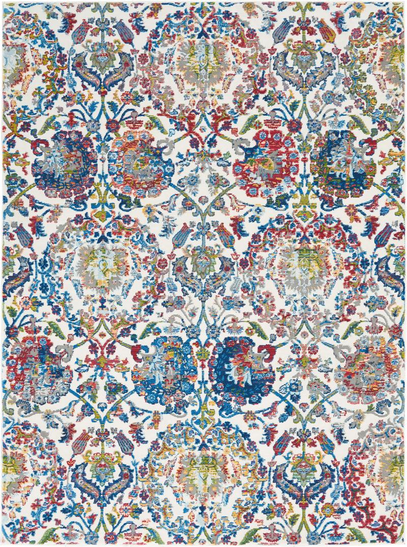 Ankara Global Rug ANR06 Ivory Blue