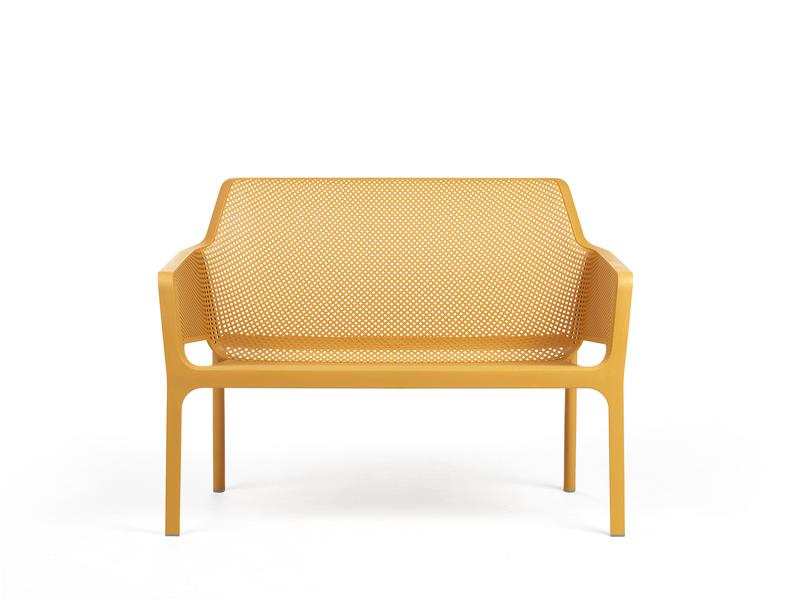 Matilda Garden 2-Seater Bench Senape