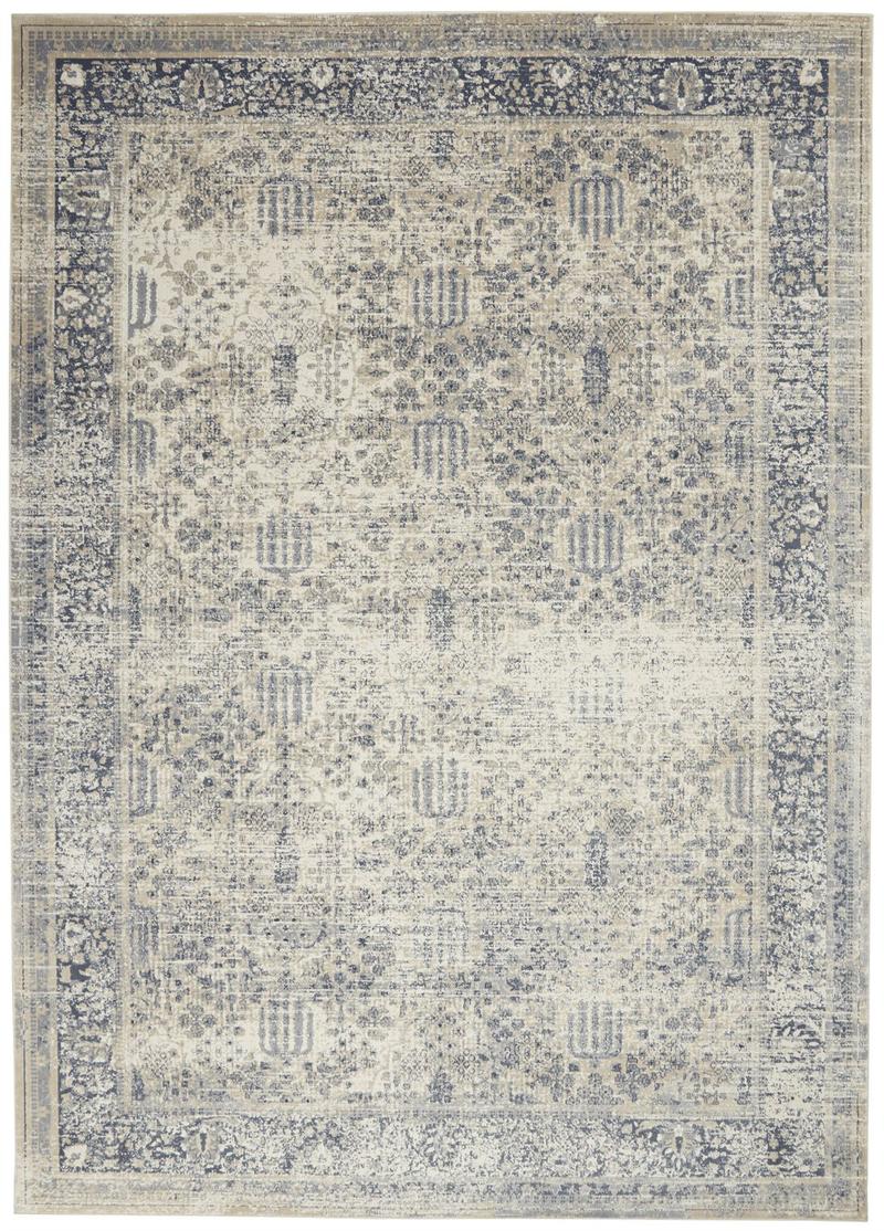 Malta Rug MAI12 Ivory Blue