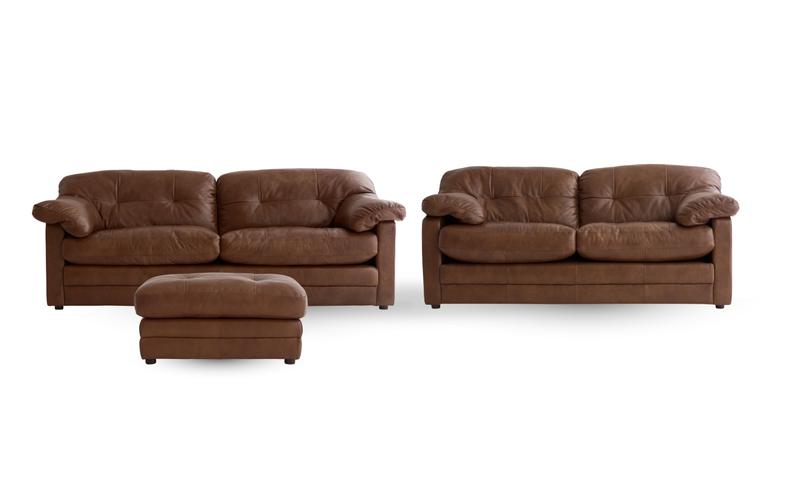 Bailey 3 & 2 Seater with Free Footstool