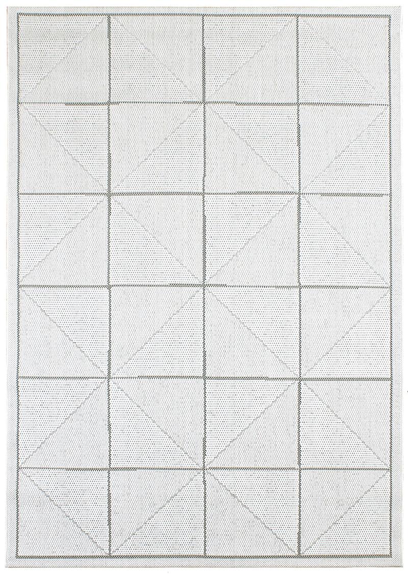 EL Ivory Check Rug 120x170cm