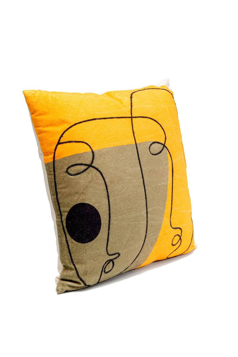 Double Face Art Cushion