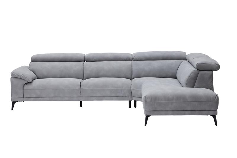 Montero RHF Corner Sofa - Grey