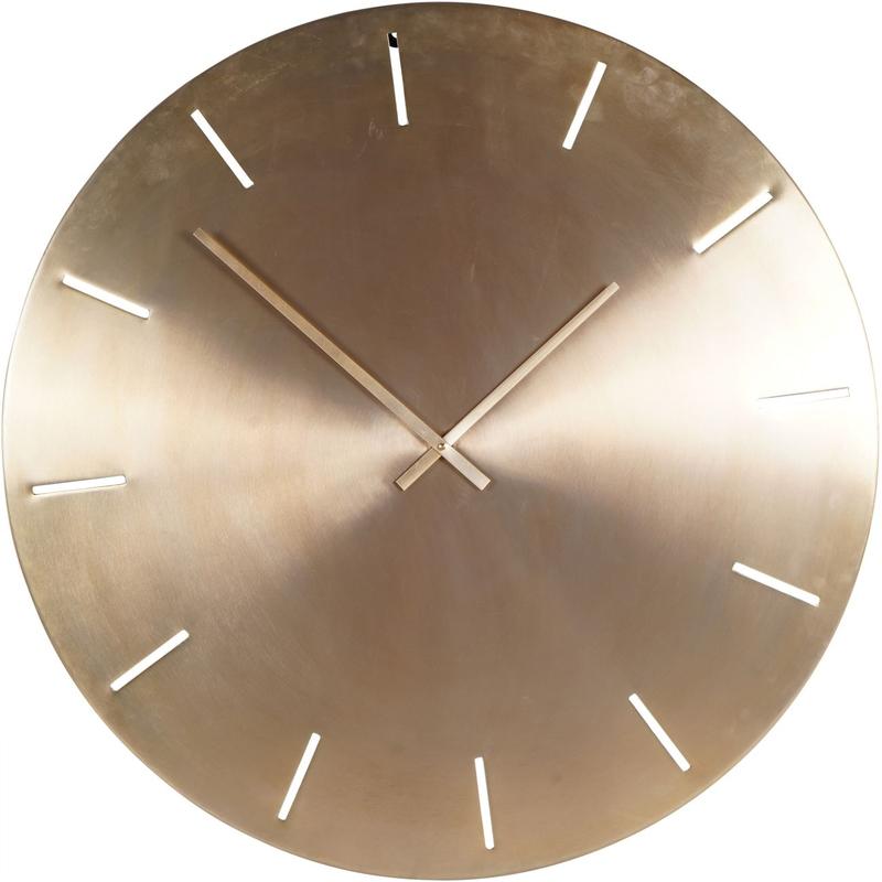 Gold Metal Wall clock