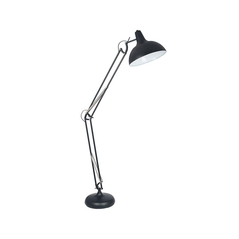 Alonzo Matte Black Floor Lamp