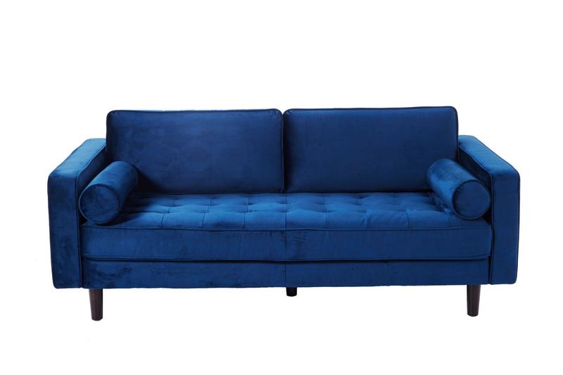 Vance 2.5 Seater Sofa Royal Blue