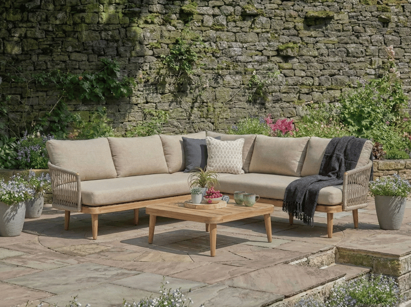 Ophelia Garden Corner Dining Set