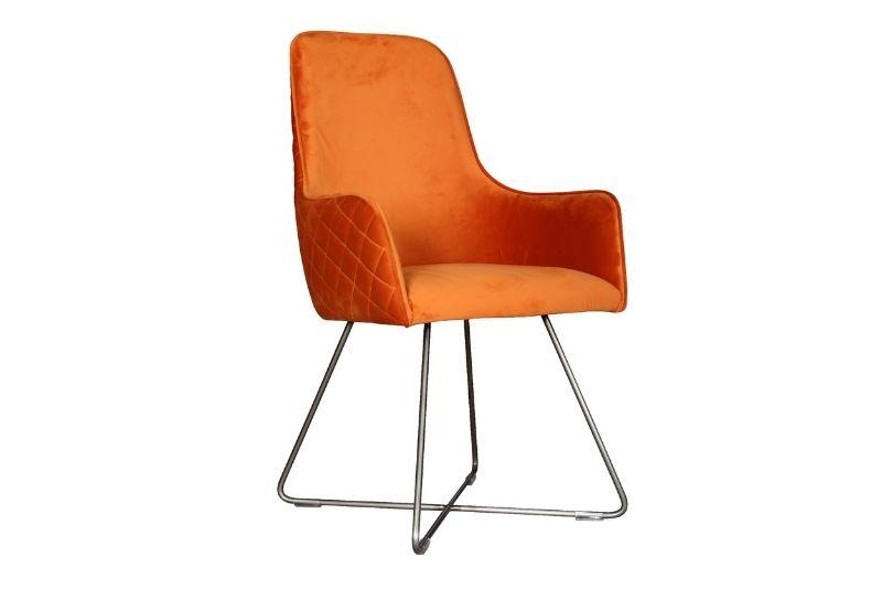 Glendale Dining Chair Tangerine