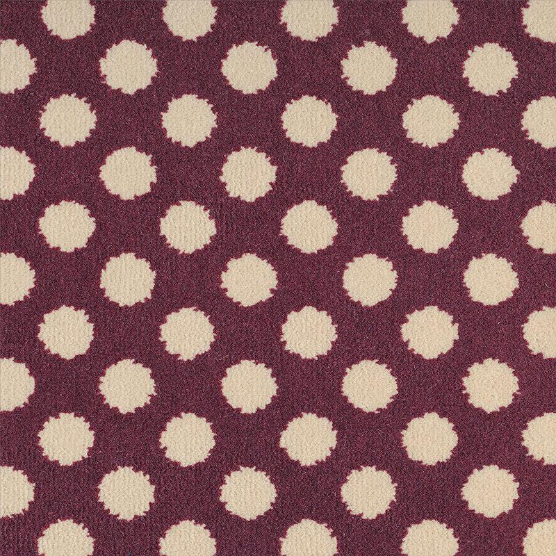 Quirky Spotty - Damson 7141