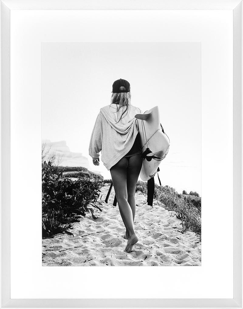 Fashion Surfer Framed Print
