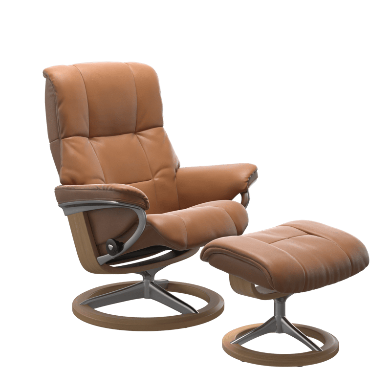 Mayfair Chair & Stool Large Cori Tan Leather