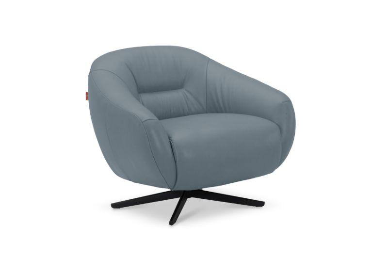 Sierra Swivel Chair Blue