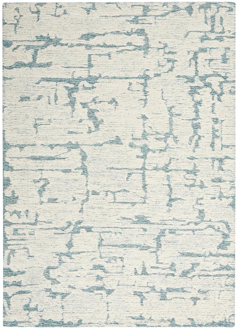 Calvin Klein Sculptural SCL01 Teal Rug