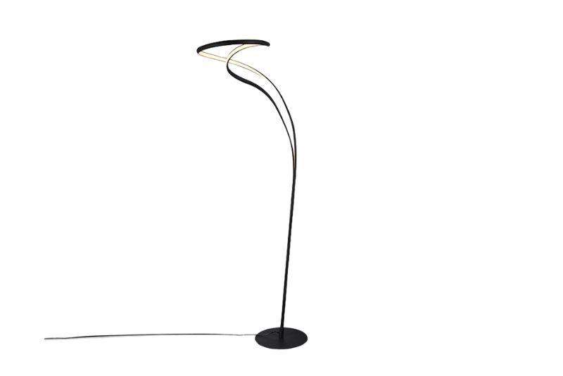 Danza Black Floor Lamp