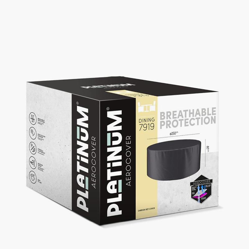 Round Garden Furniture Cover 250x85cm