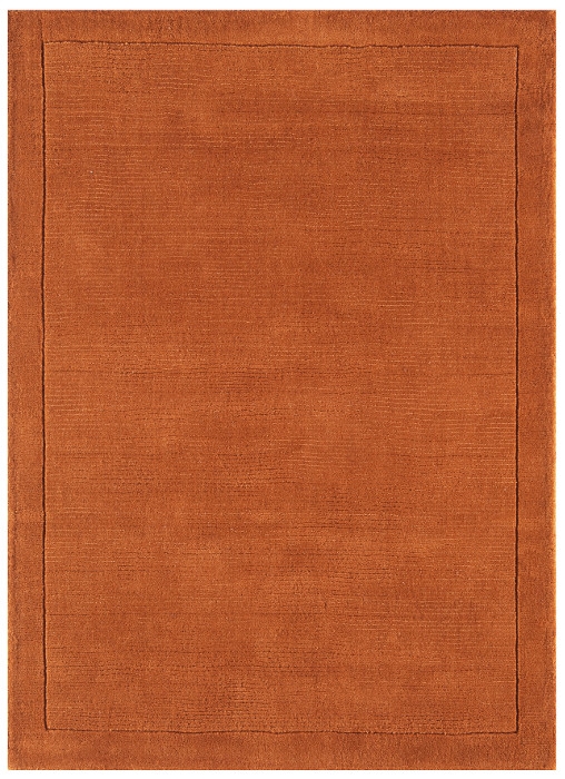 York Rug Terracotta