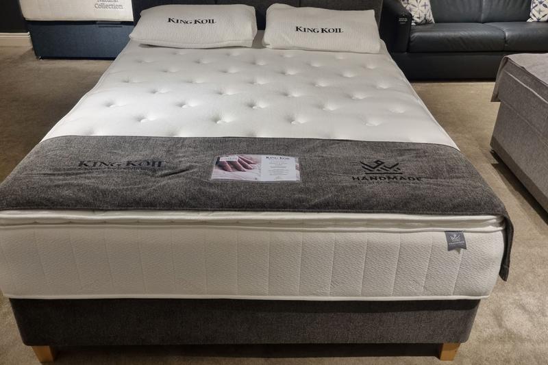 Hotel 5 Star Bed Set - Mattress, Base & Headboard - Clearance Cork
