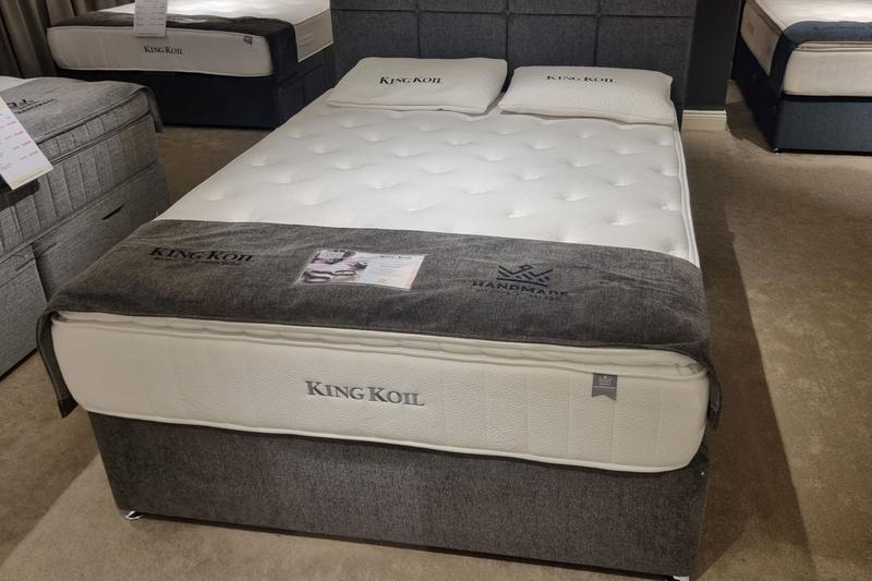 Adare 5 Star Bed Set - Mattress, Four Drawer Base & Headboard - Clearance Cork