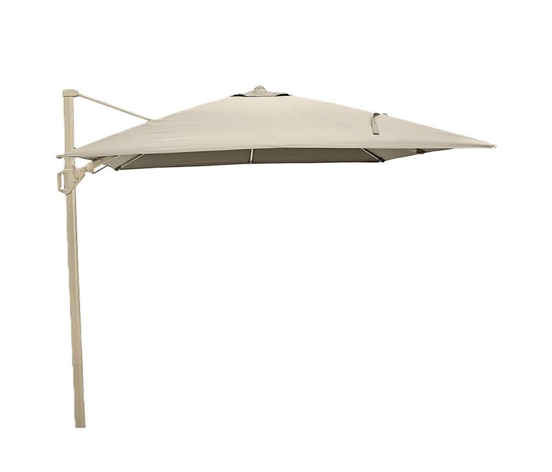 Champagne Glow Garden Parasol and Base