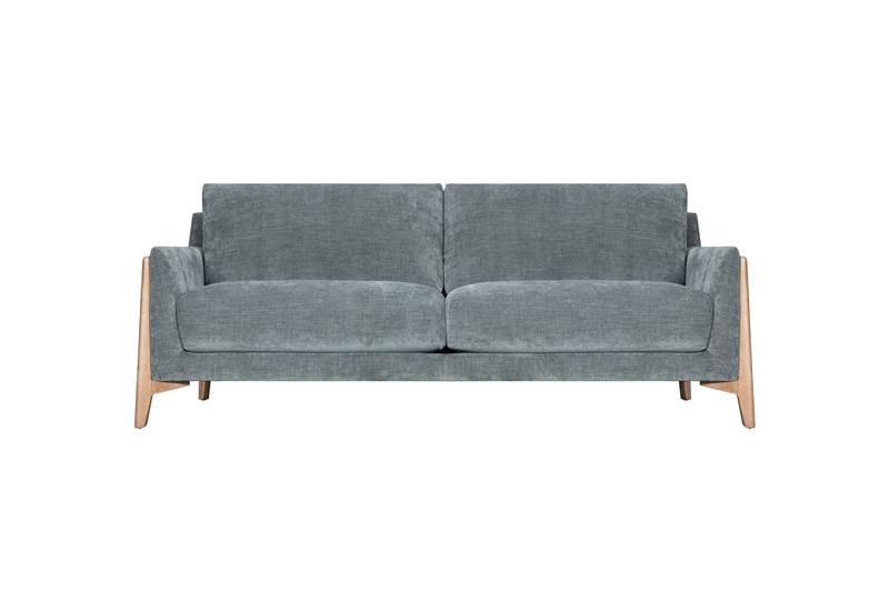 Donatella 3 Seater Sofa Basalt