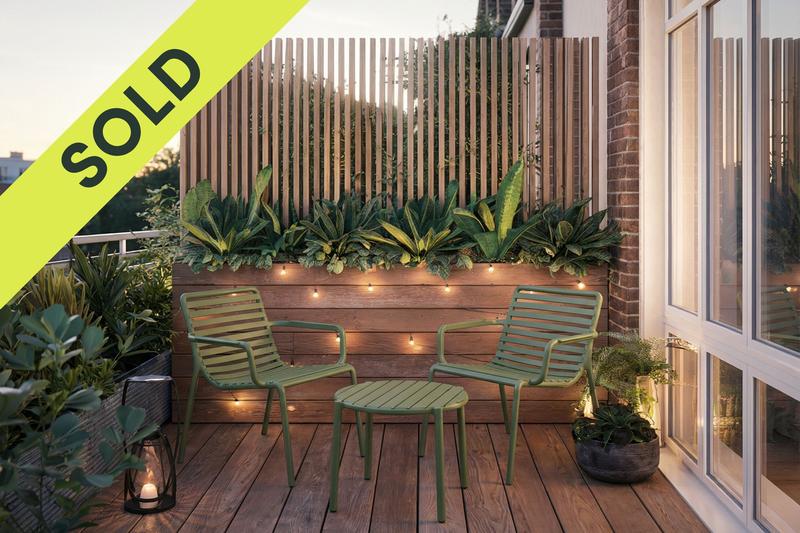 Doga Garden Bistro Set Agave