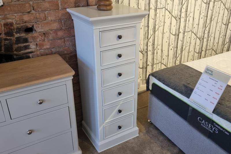 Pietra 6 Drawer Tall Chest - Clearance Cork