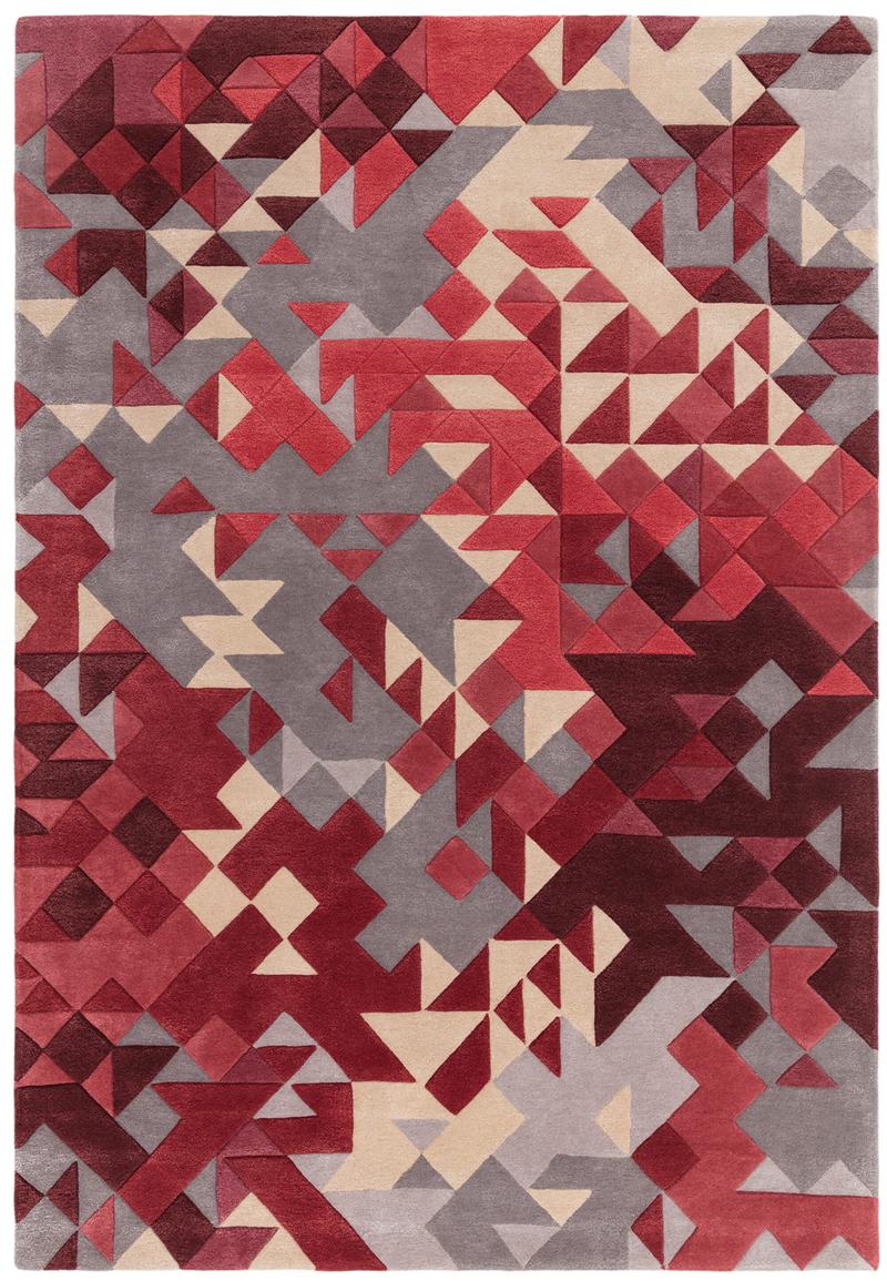 Enigma Rug Red Multi