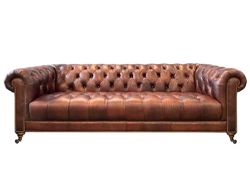 Webb & Barker 4 Seater Sofa Vinted Tan