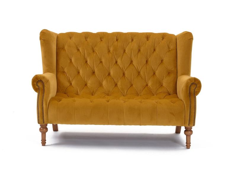 Theo 2 Seater Sofa Tumeric