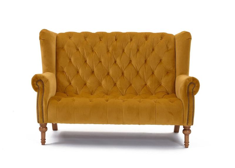 Theo 2 Seater Sofa Tumeric