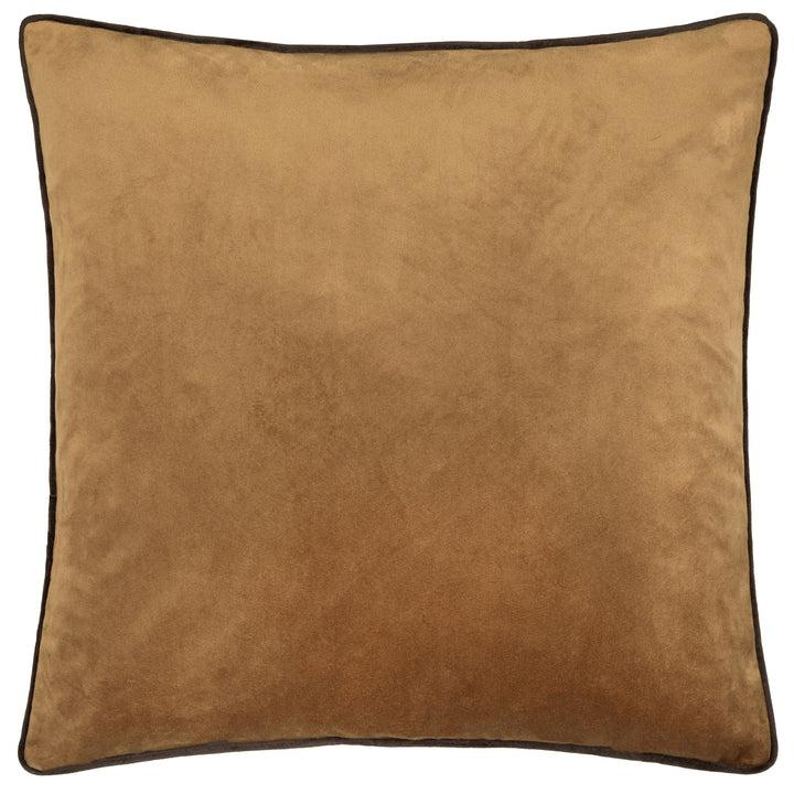 Meridian Velvet Caramel Cushion