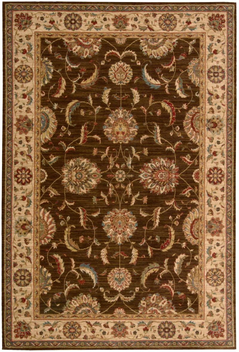 Living Treasures Rug LI04 Brown