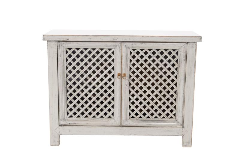 Andorra Full Lattice 2 Door Cabinet