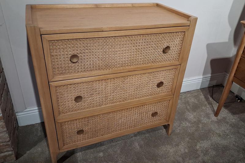 Kawali 3 Drawer Chest - Clearance Cork