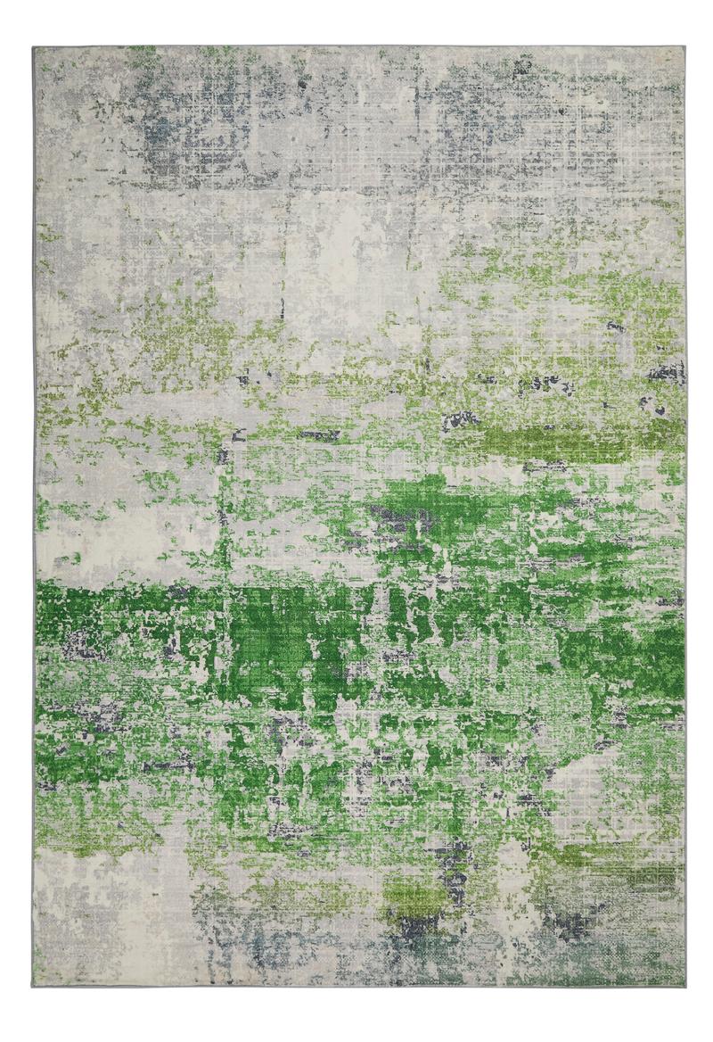 Concept Looms LUX08 Washable Rug Ivory Green