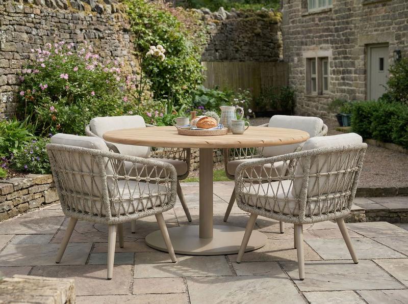 Lainey Garden Dining Set with 4 Chairs