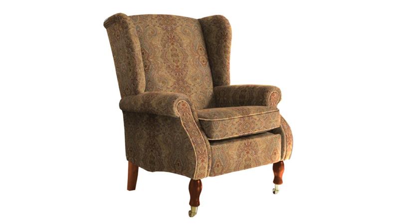 Fabric armchair
