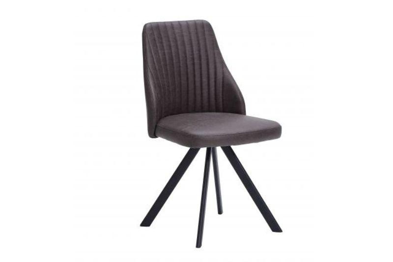 Lucas Dark Grey Swivel Chair