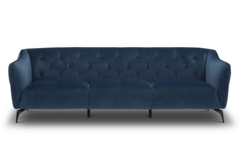 Ezra 3 Seater Sofa Indigo