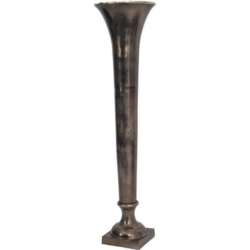 Merapi Lava Trumpet Vase 120cm