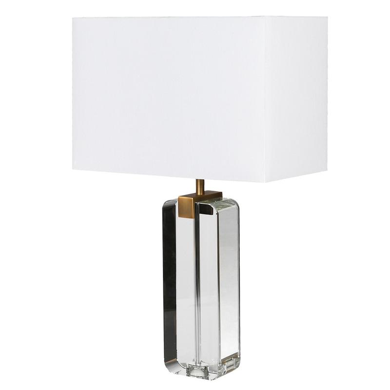 Clear Crystal Table Lamp