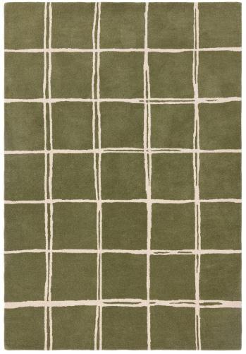 Albany Rug Grid Olive