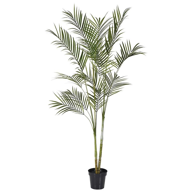 Faux Areca Palm Plant