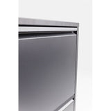 3 Drawer Anthracite Shoe Container