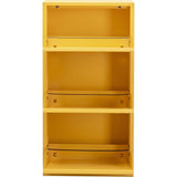 3 Drawer Yellow Shoe Container