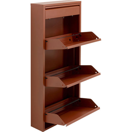 3 Plus 1 Brown Shoe Container