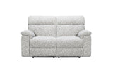 Lazzaro Power Recliner 3 Seater Sofa Odyssey Frost