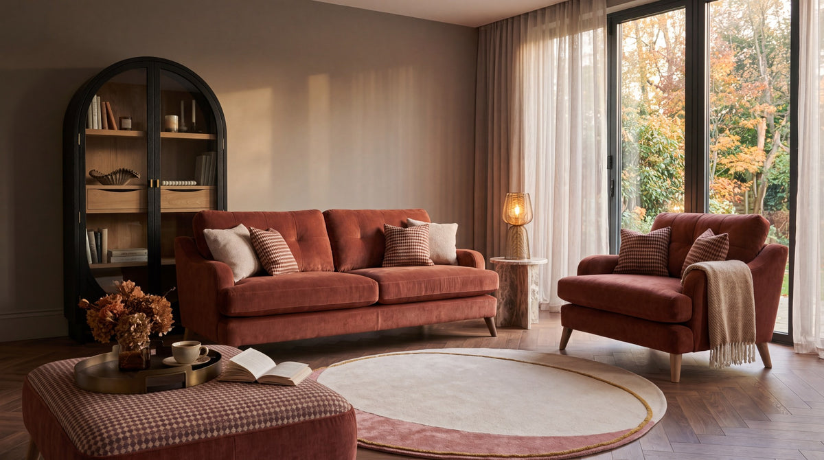 Jordan Fabric Extra Large Sofa