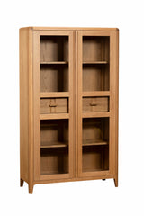 Williams Oak Display Cabinet